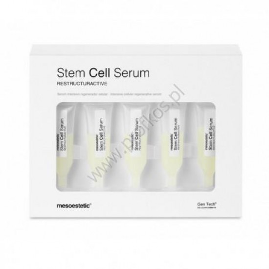 Serum przeciwzmarszczkowe rewitalizująco-odżywcze Steam Cell Mesoestetic 5x3 ml