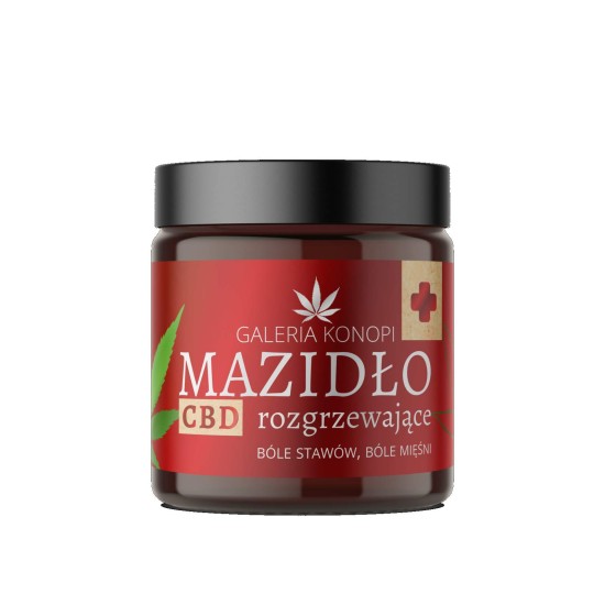Mazidło balsam CBD rozgrzewające przeciwzapalne przeciwbólowe