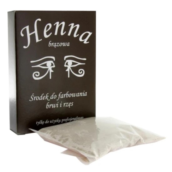 Henna szczecińska proszkowa brązowa 25 g