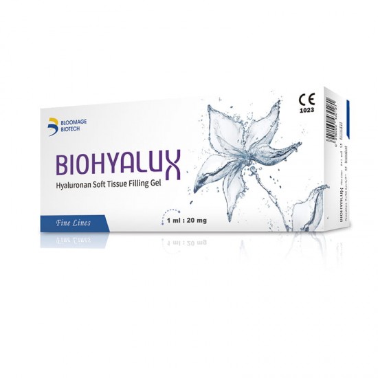 BioHyalux FINE LINES - Kwas hialuronowy usieciowany 1 ml