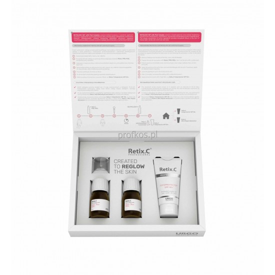 Retix C Retiglow set with Peel Complex - zestaw