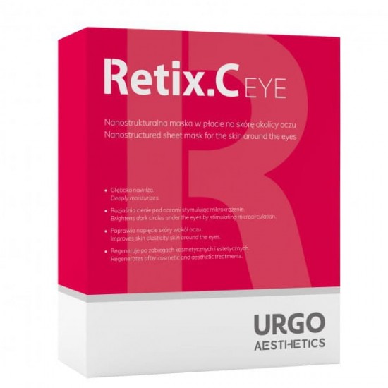 Retix.C Eye Nanostrukturalna Maska w płacie 3 x 6 ml