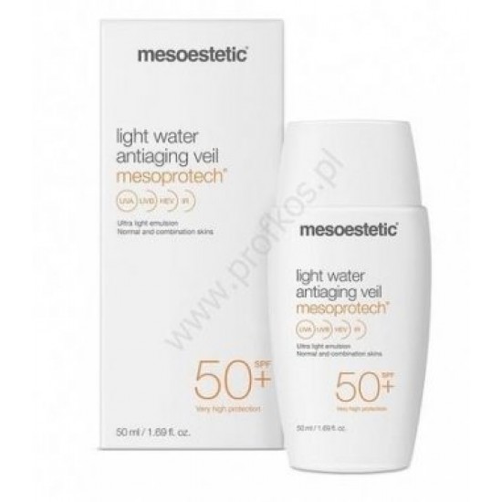Fluid przeciwstarzeniowy nawilżający SPF 50+ Antiaging Veil Mesoprotech 50 ml